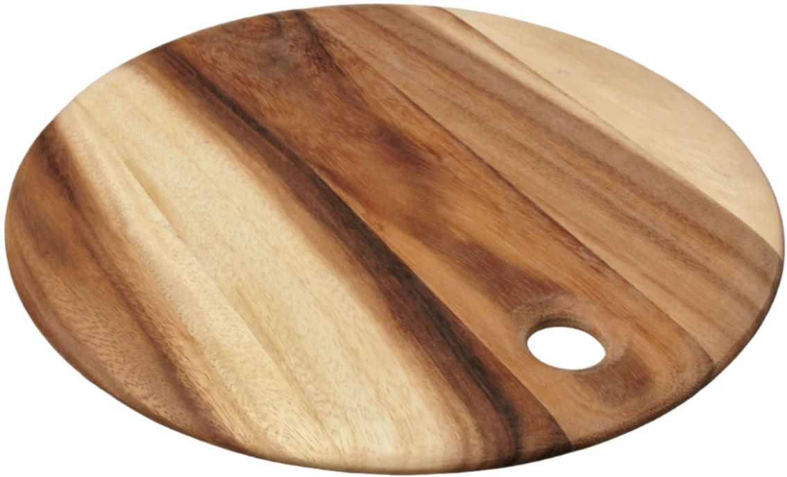 Acacia Wood Round Board Collection