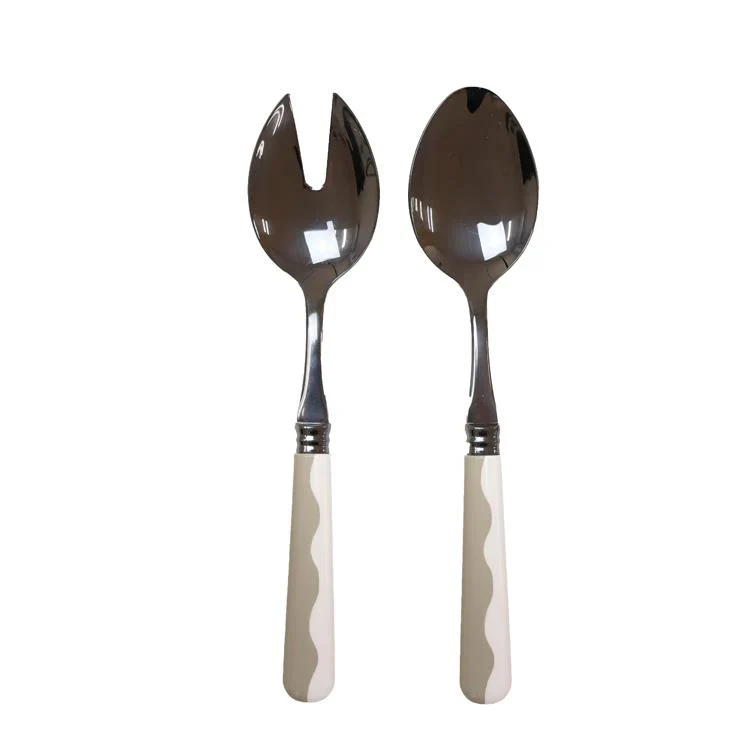 Wave Salad Server Set - Image 5