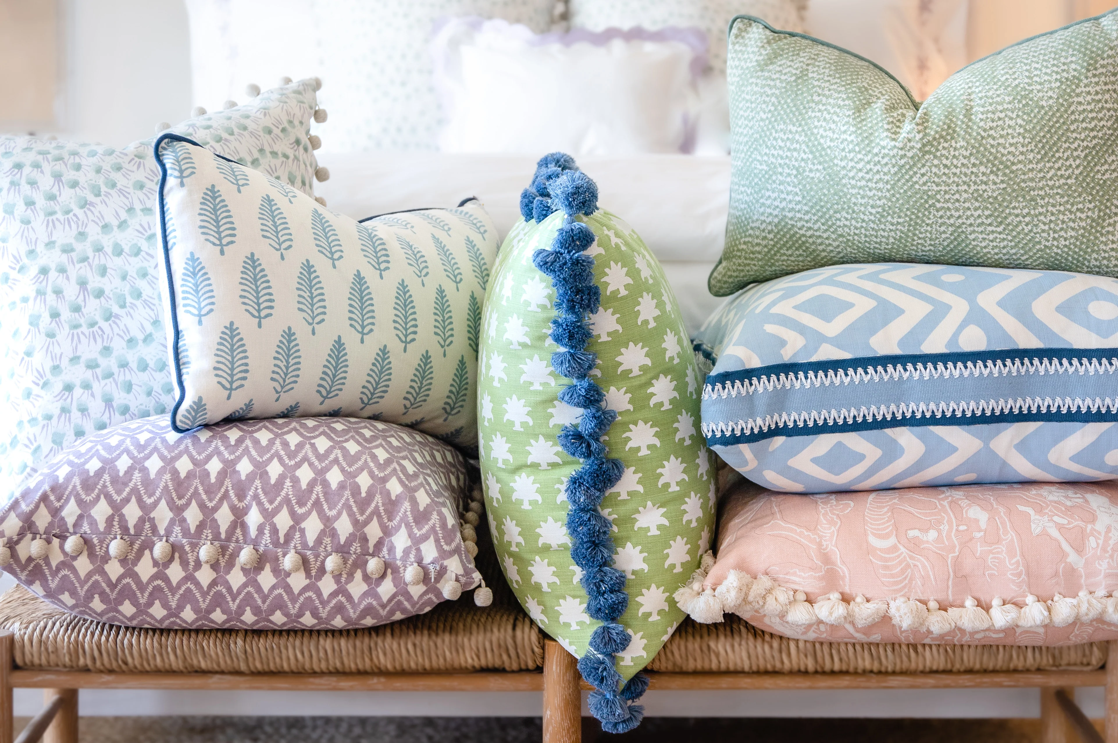 Arrowhead Petunia Pillow - Image 3