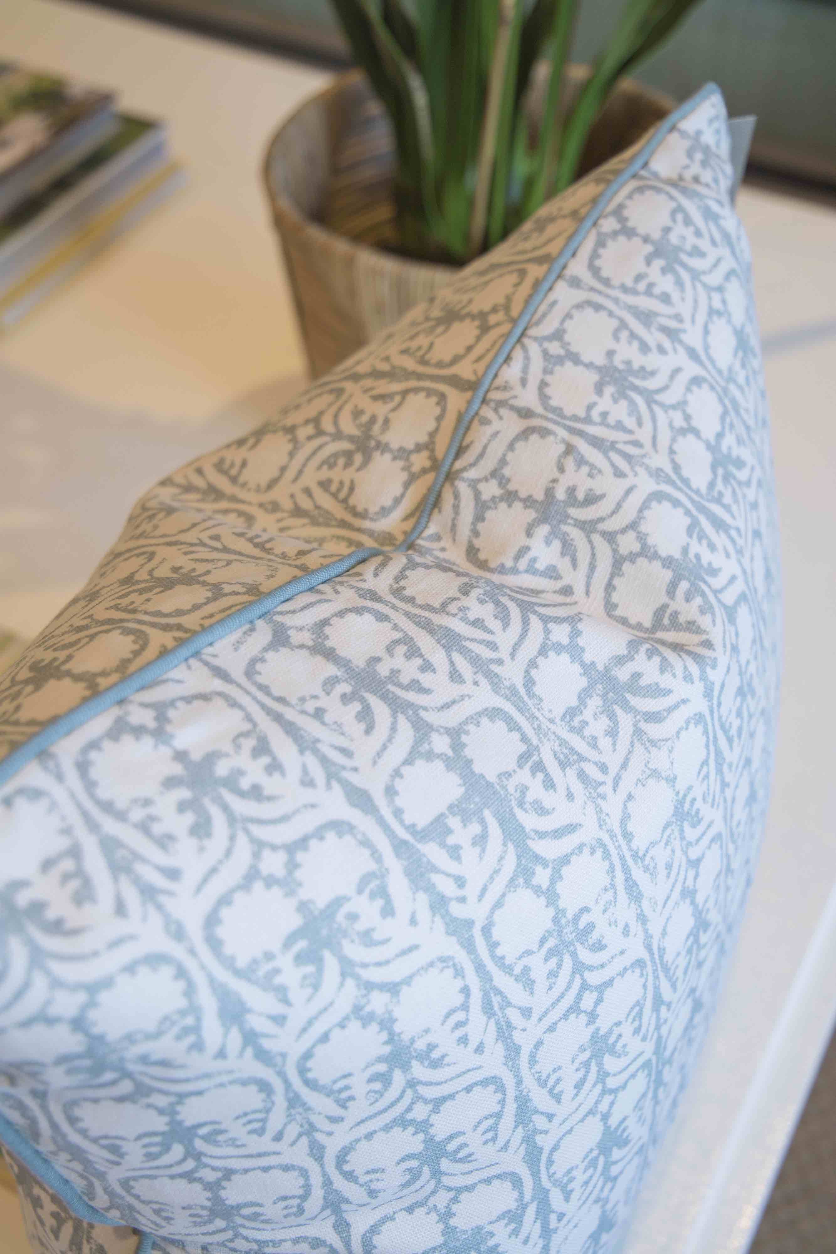 Ashok Duck Egg Pillow - Image 2