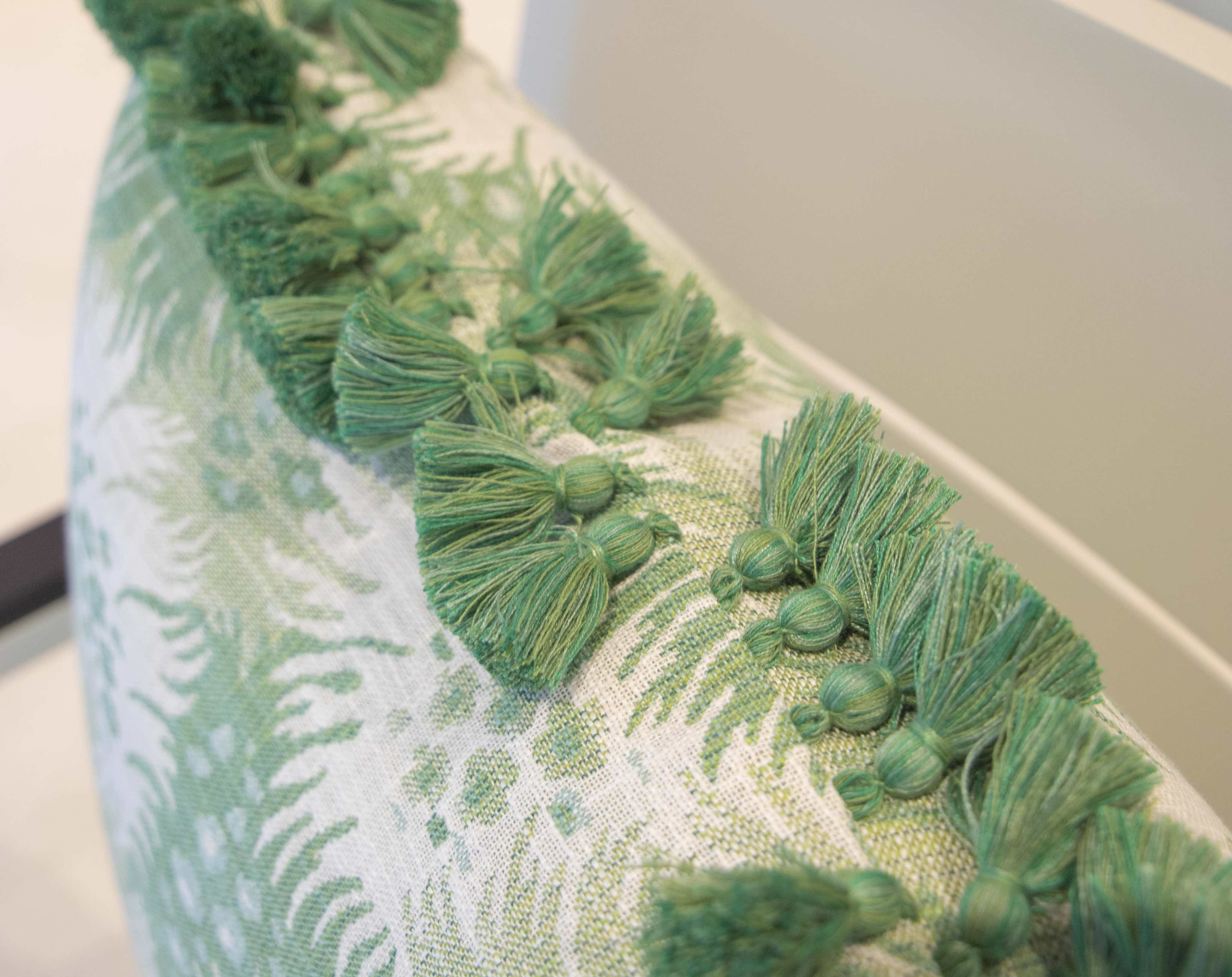 Bimini Lettuce Green Outdoor Pillow - Image 2