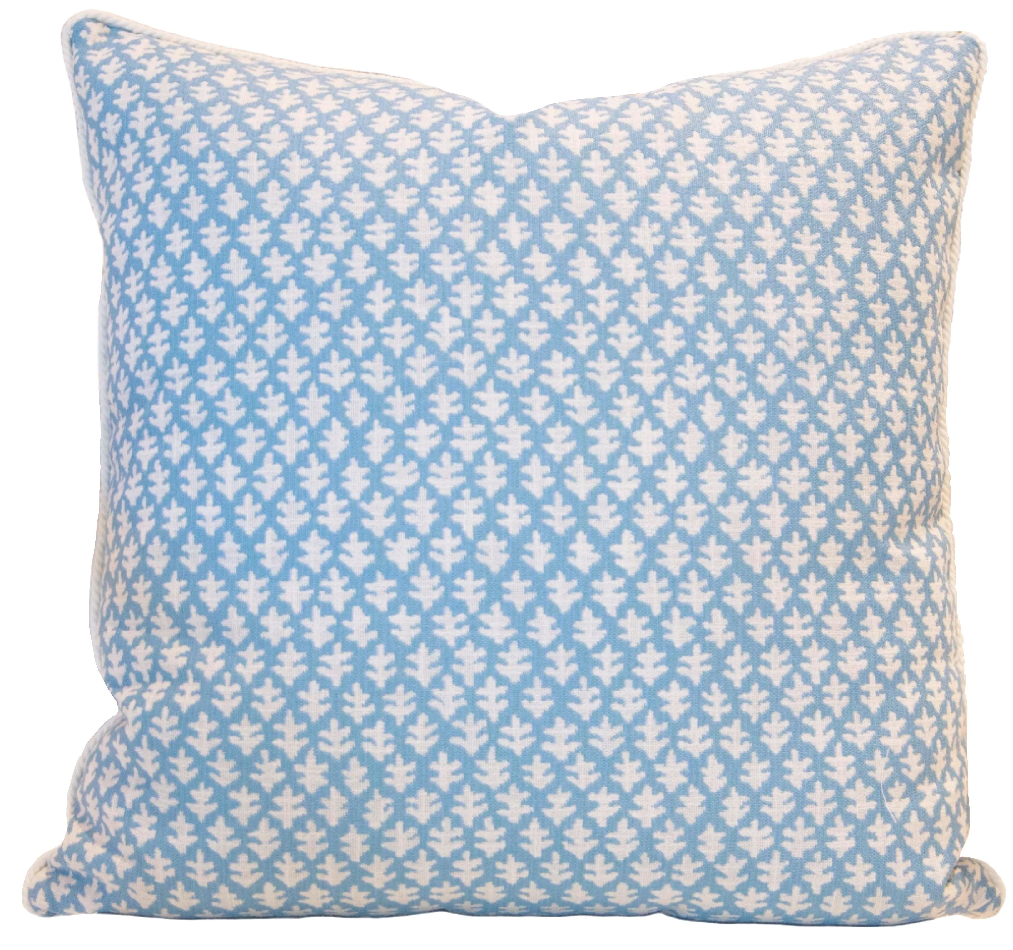 Burma Sea Glass Outdoor Pillow