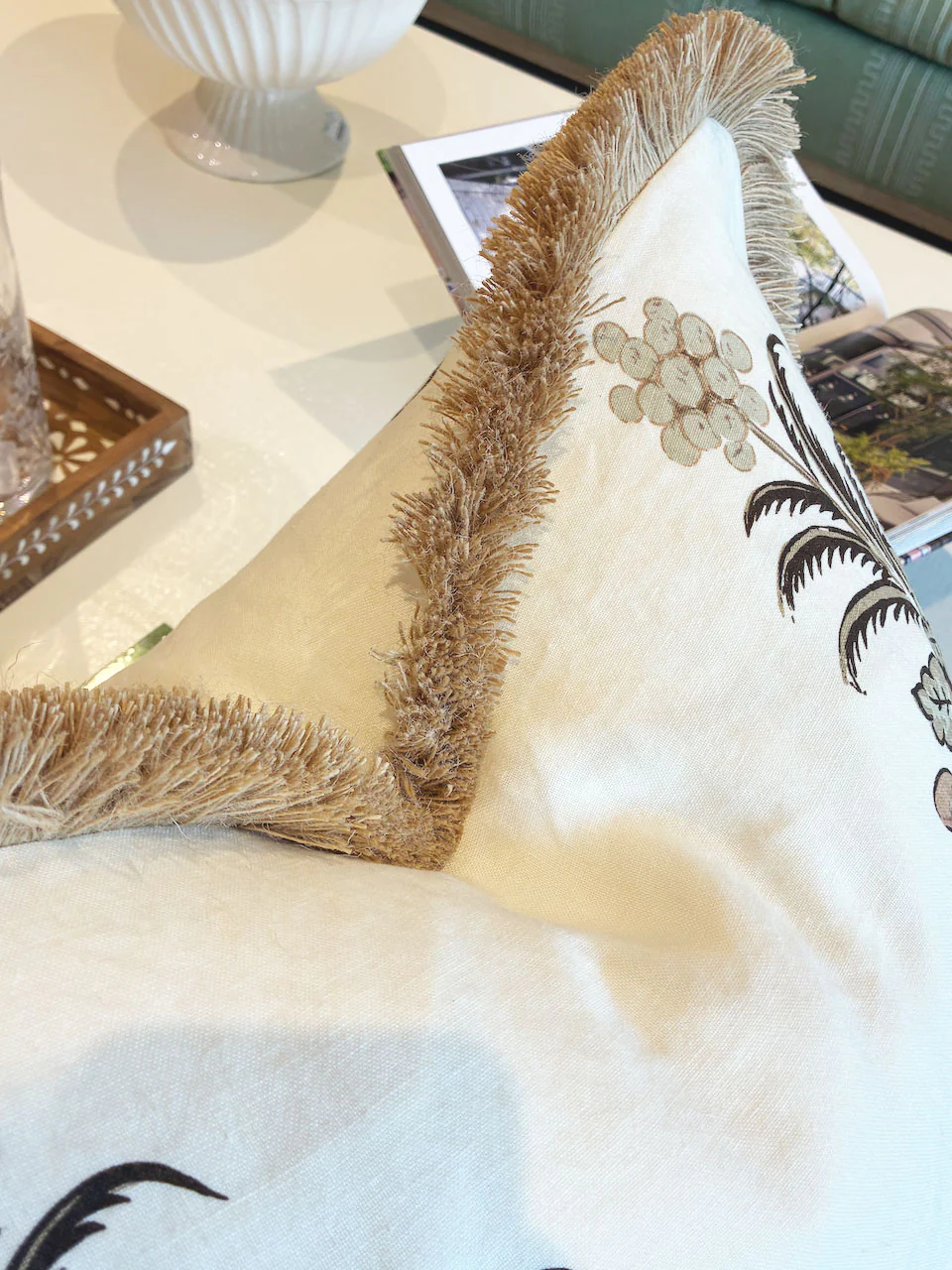 Mandarin Cardamon Pillow - Image 2