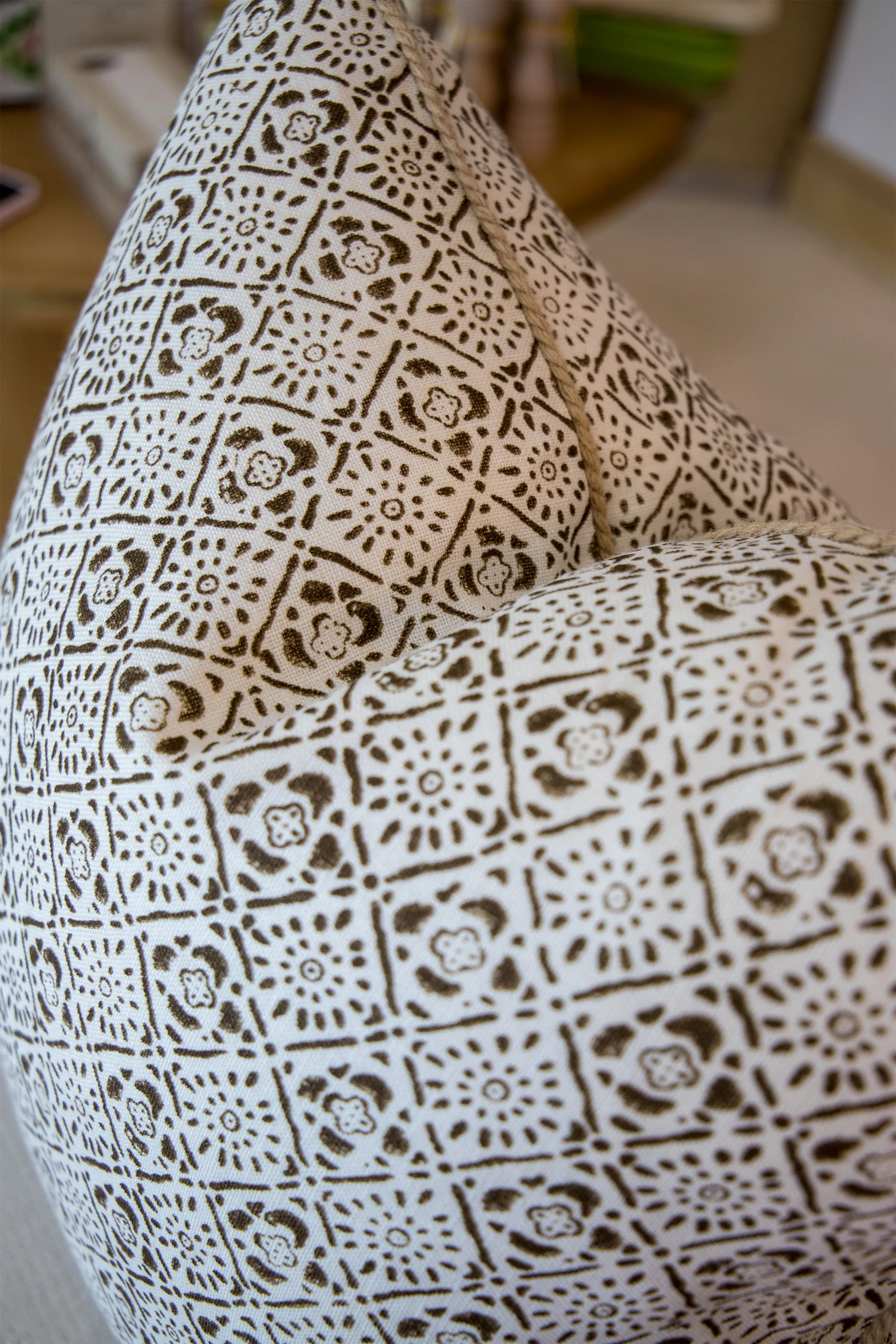 Rhona Brown Pillow - Image 2