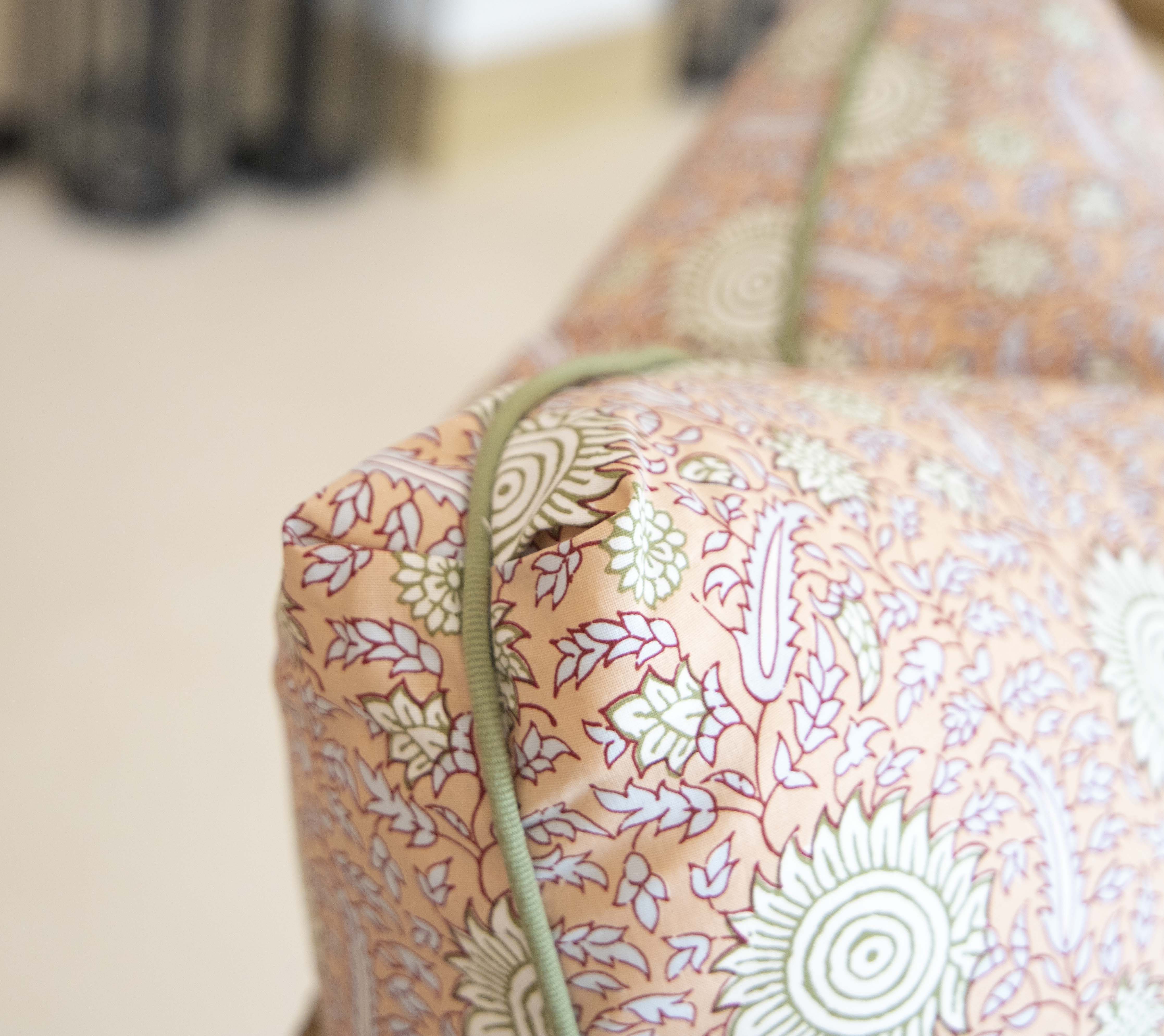 Semi Kalamkar Petale Pillow - Image 2