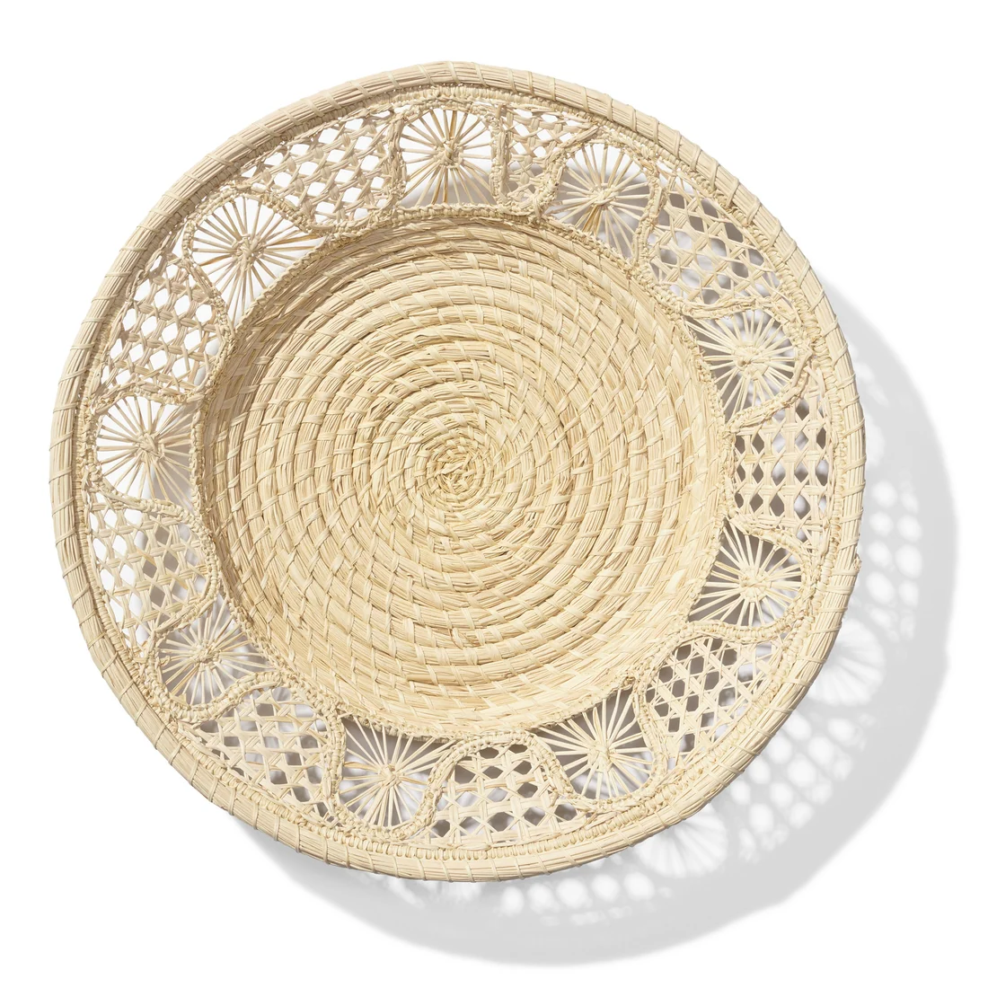 Large Raffia Basket - Image 2