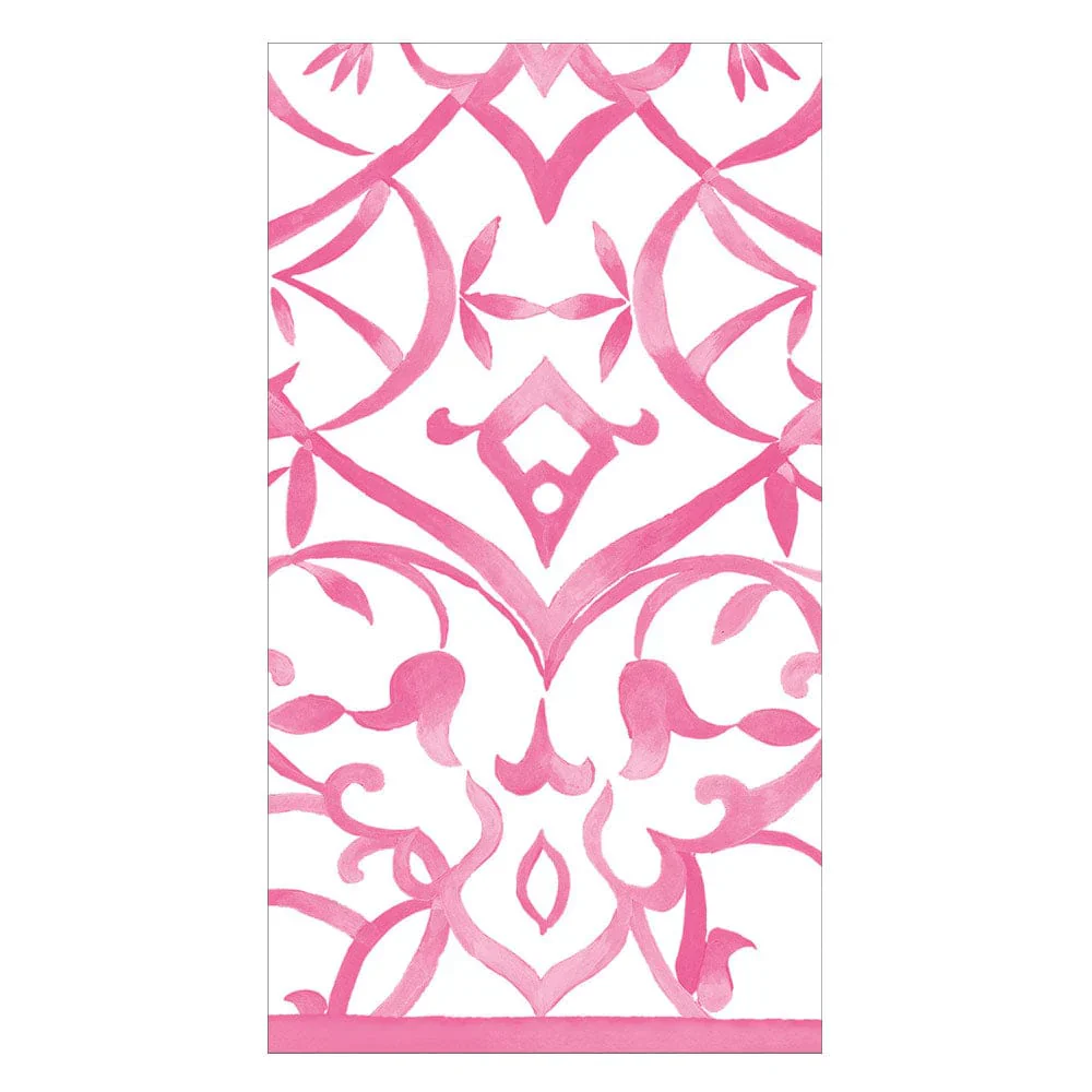 Algarve Fuchsia Paper Linen Napkin Collection - Image 3