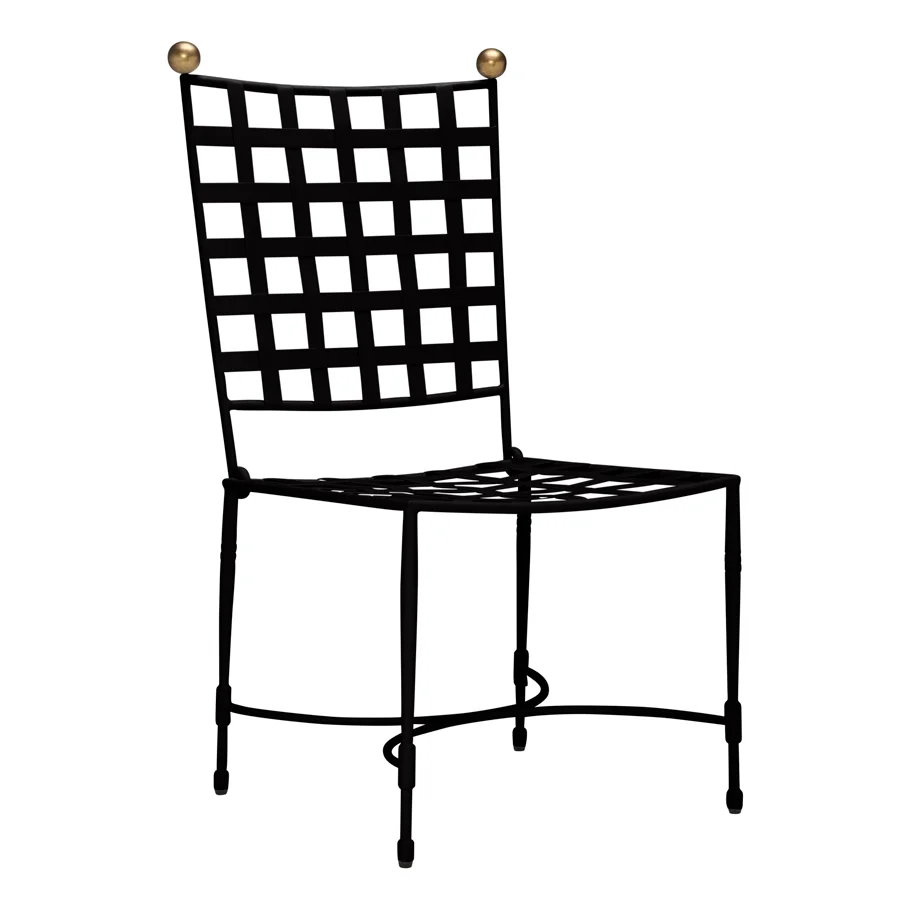 Amalfi Dining Side Chair in Slate - Image 2