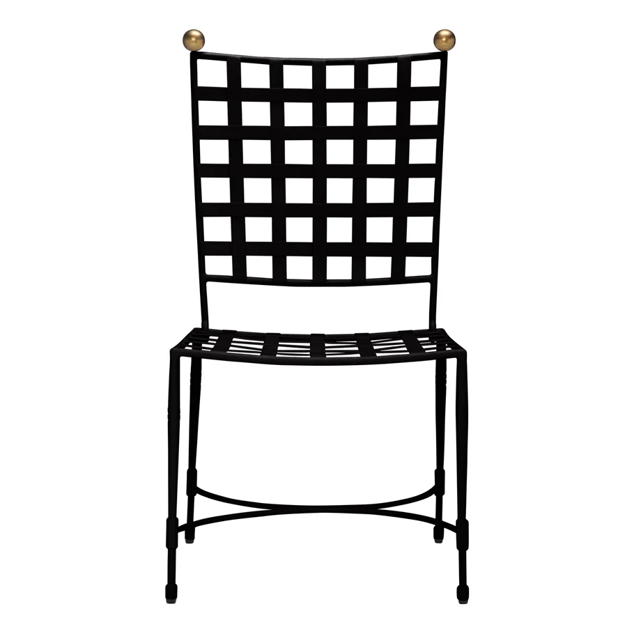 Amalfi Dining Side Chair in Slate - Image 4