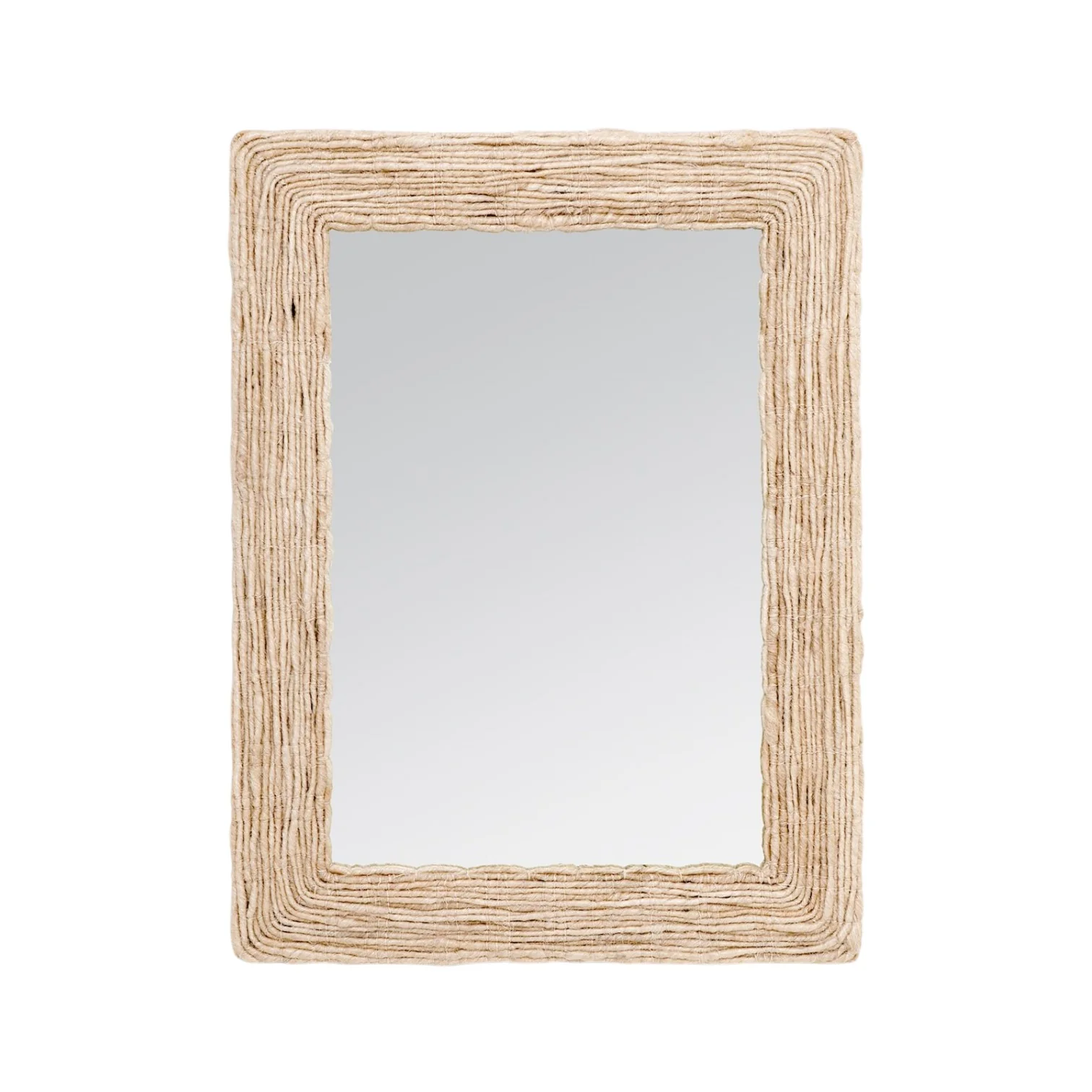Amani Rectangular Abaca Rope Mirror