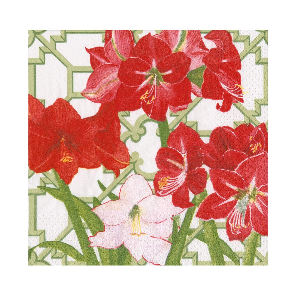Amaryllis Conservatory Napkin Collection - Image 2