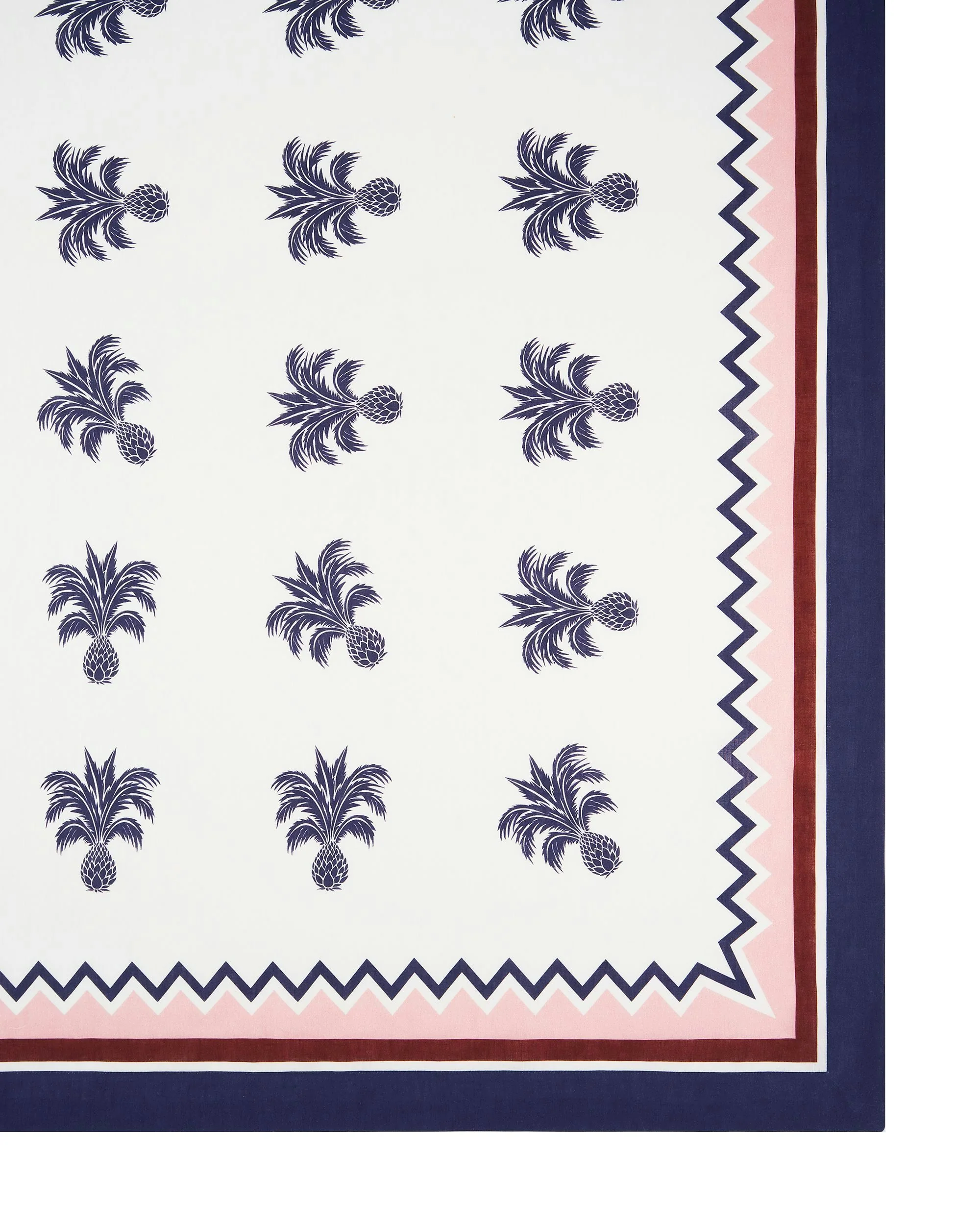 Ananas Blue Tablecloth - Image 2