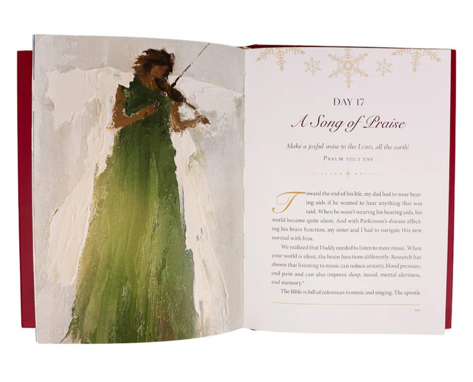 Christmas Angels: Devotions and Art of Hope and Joy for the Advent Season - Image 3