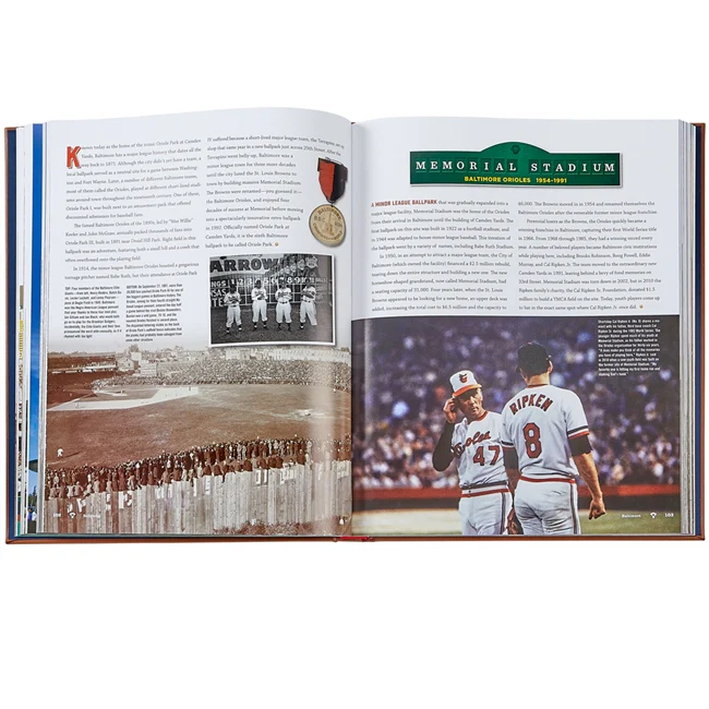 Ballparks Leather Book - Image 2