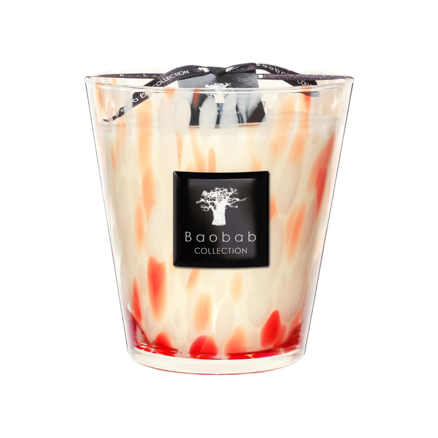 Baobab Collection Pearls Coral Candle - Image 3
