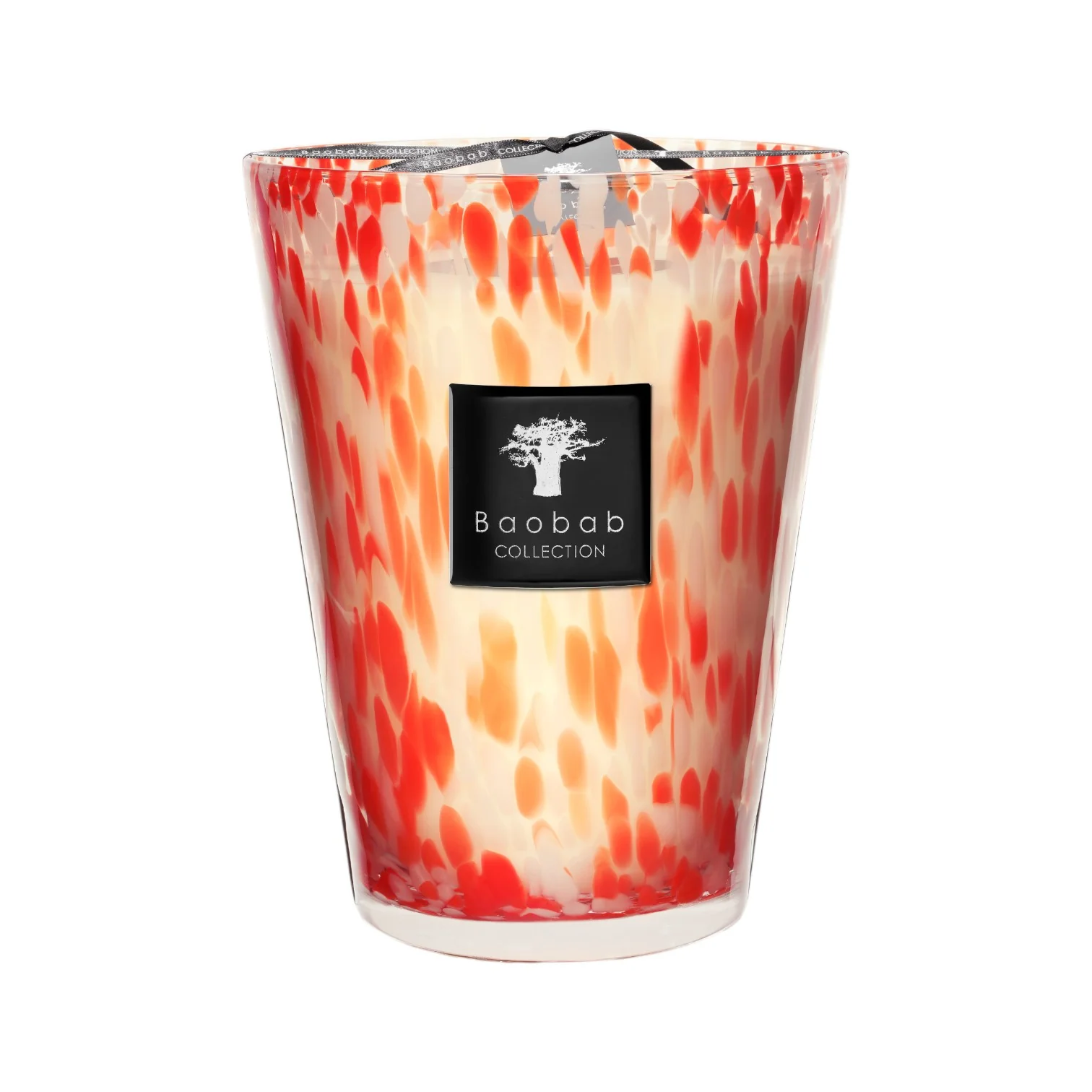 Baobab Collection Pearls Coral Candle - Image 4