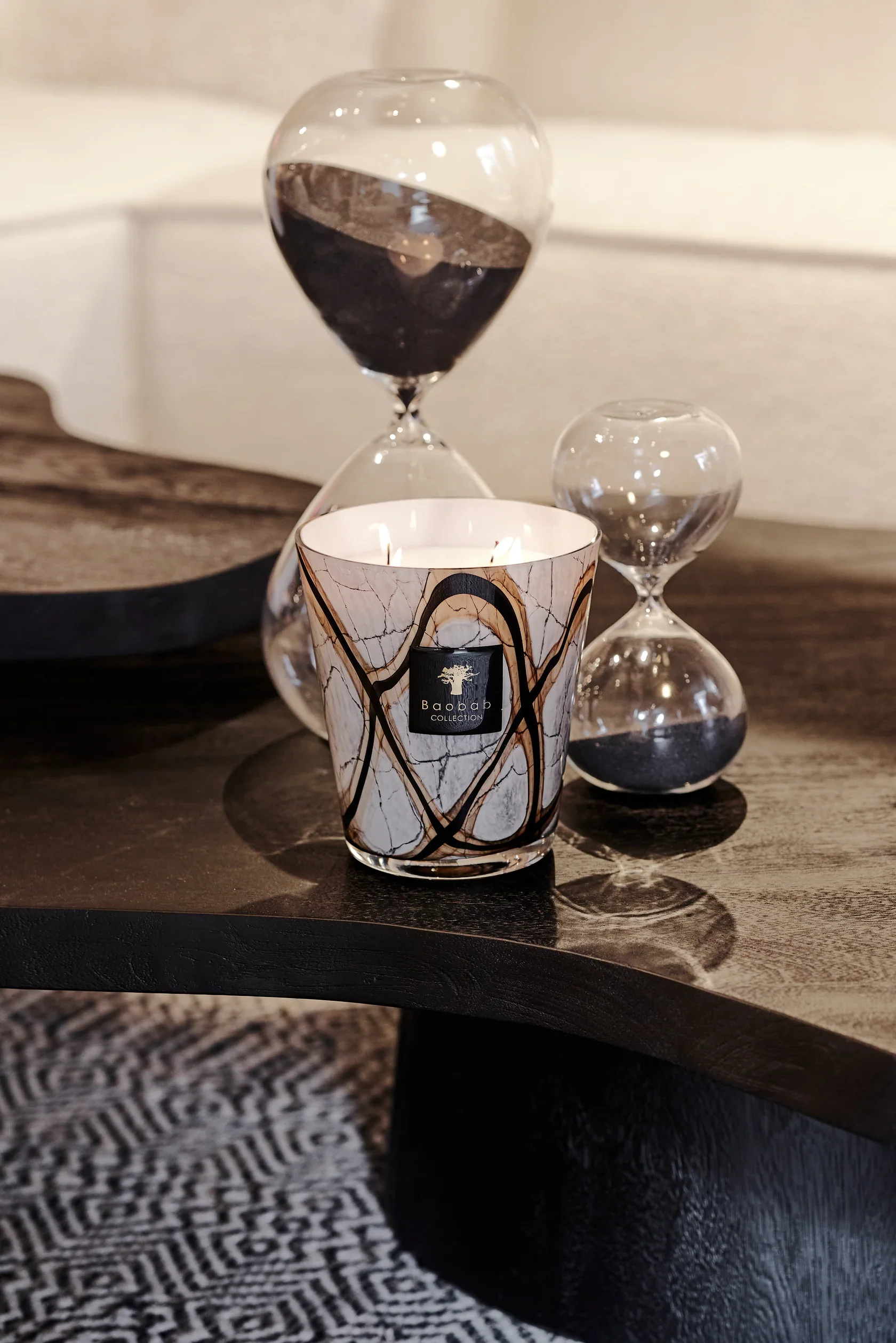 Baobab Collection Stones Marble Candle - Image 6