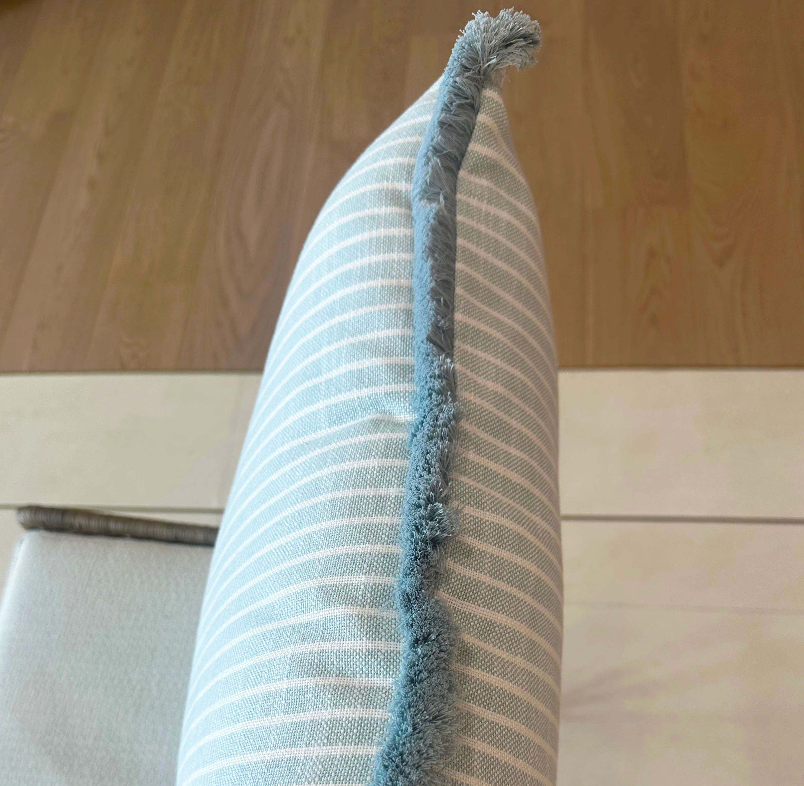 Bayside Stripe Outdoor Pillow - Image 2