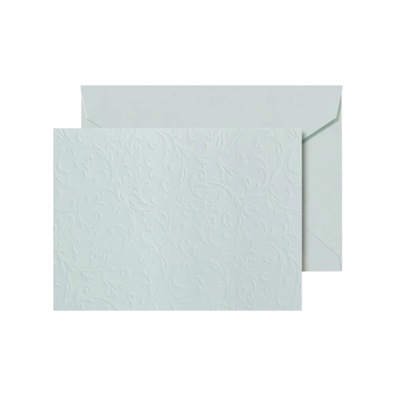 Beach Glass Embossed Note Card Set