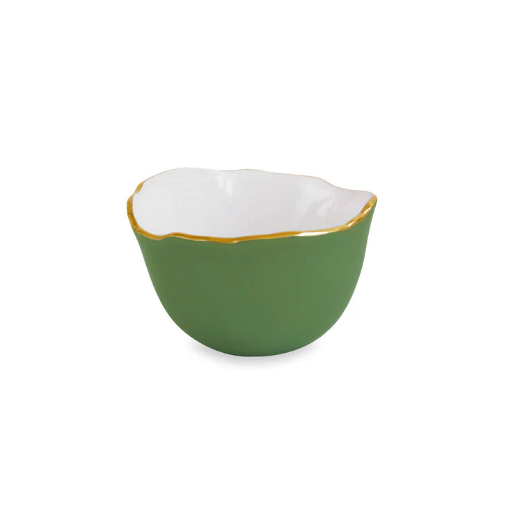 Encanto Leaf Green & White Serveware Collection - Image 8