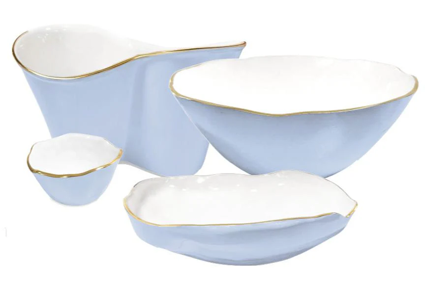 Encanto Periwinkle Serveware Collection