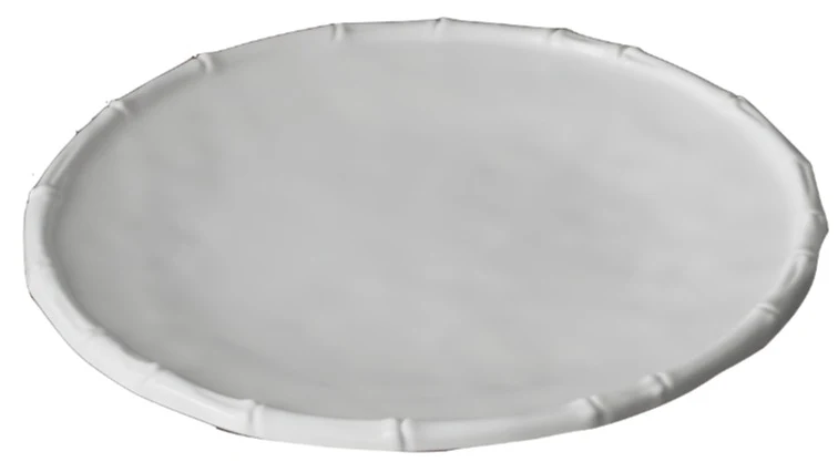 Vida White Bamboo Dinnerware Collection - Image 3