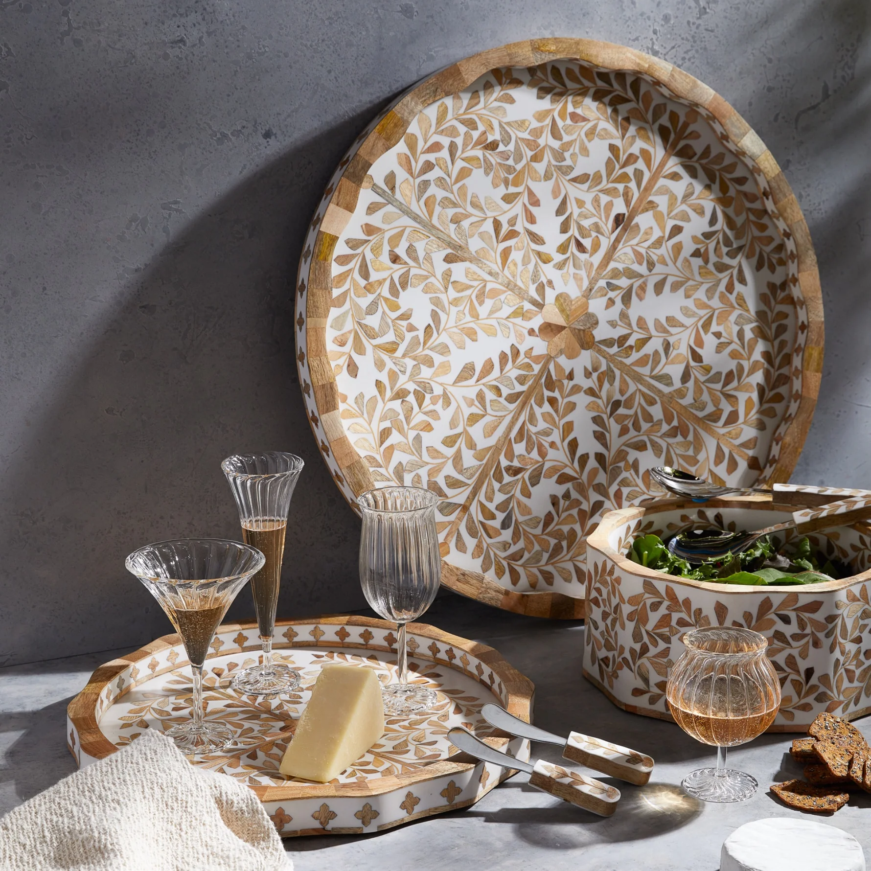 Mya Inlay Serving and Decor Collection - Image 2