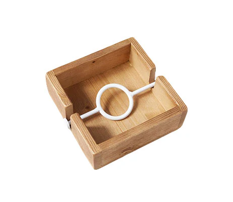 Bianca White Iron Napkin Holder