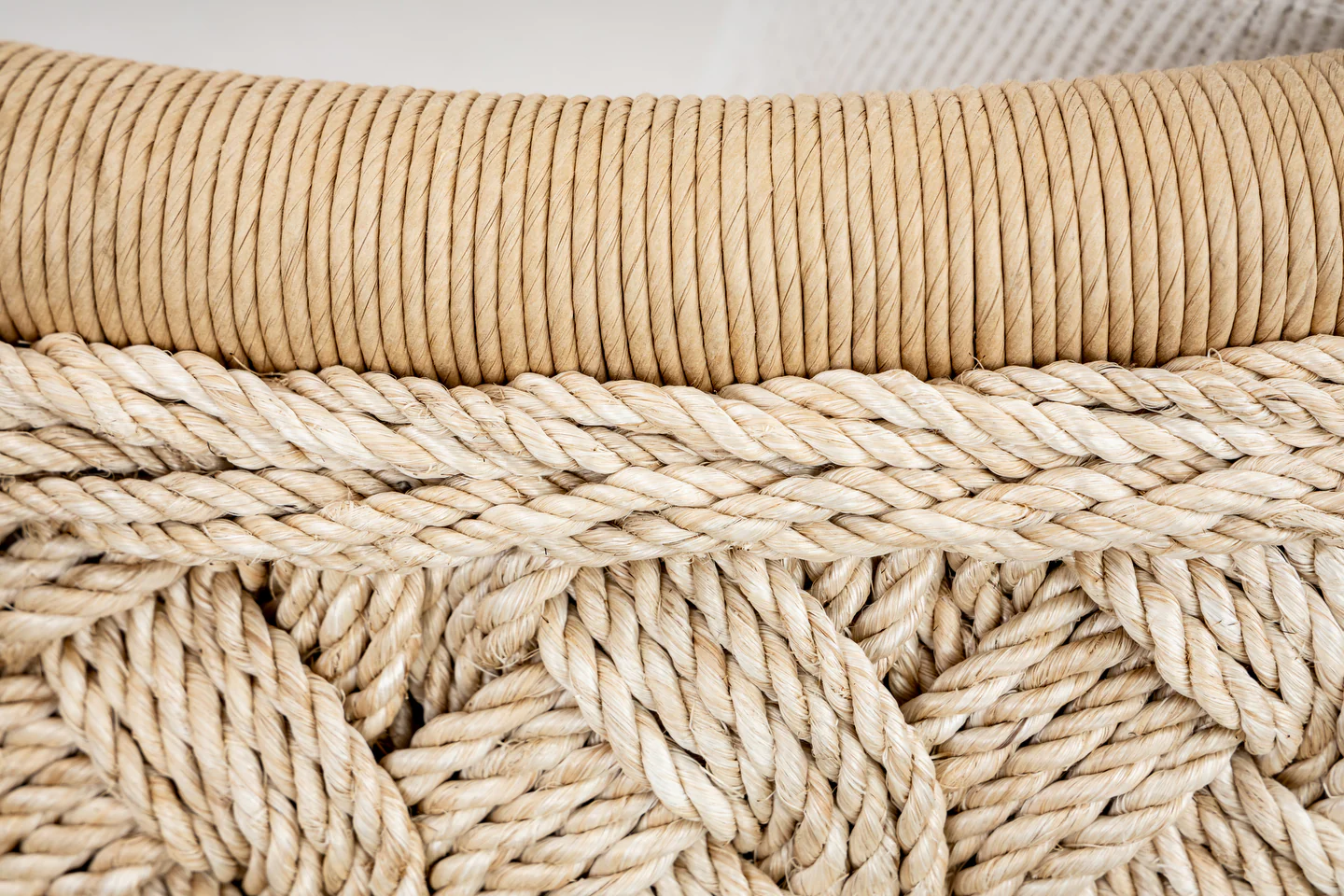 Coastal Braided Swivel Lounge Chair - Image 4