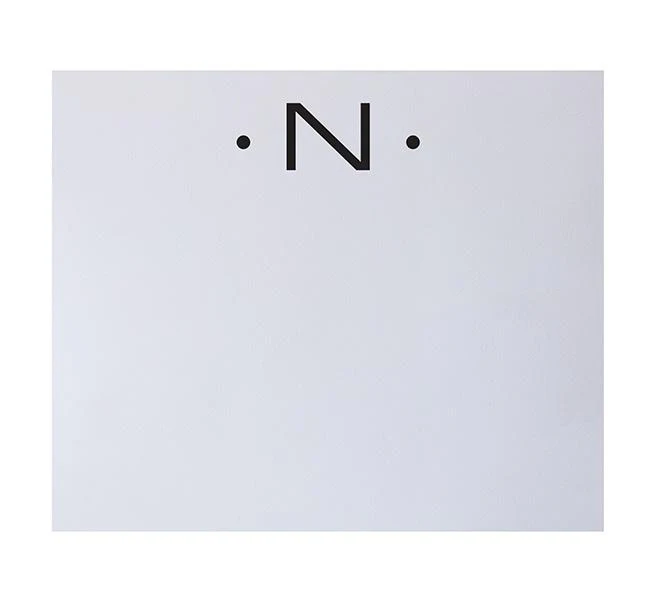 Black Initial Large Notepad - Image 14