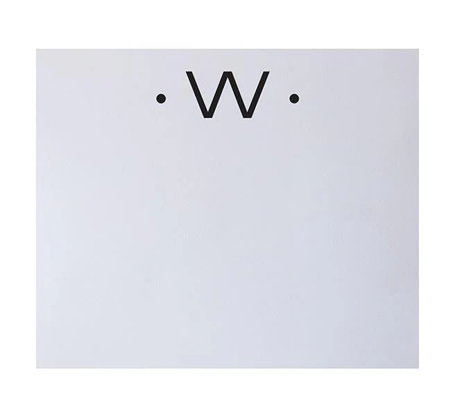 Black Initial Large Notepad - Image 21