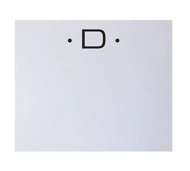 Black Initial Large Notepad - Image 5