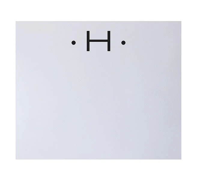 Black Initial Large Notepad - Image 9