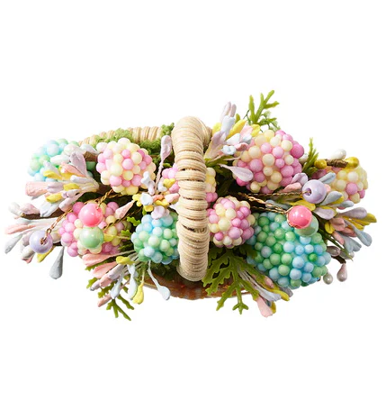 Bloom Napkin Ring in Natural/Multi - Image 2