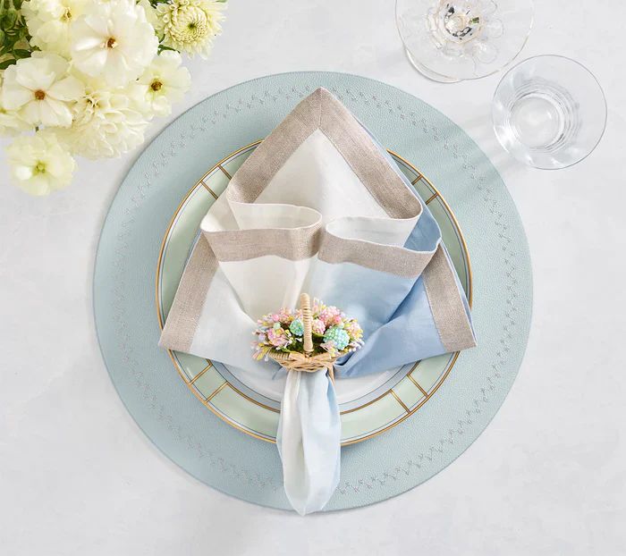 Bloom Napkin Ring in Natural/Multi - Image 3