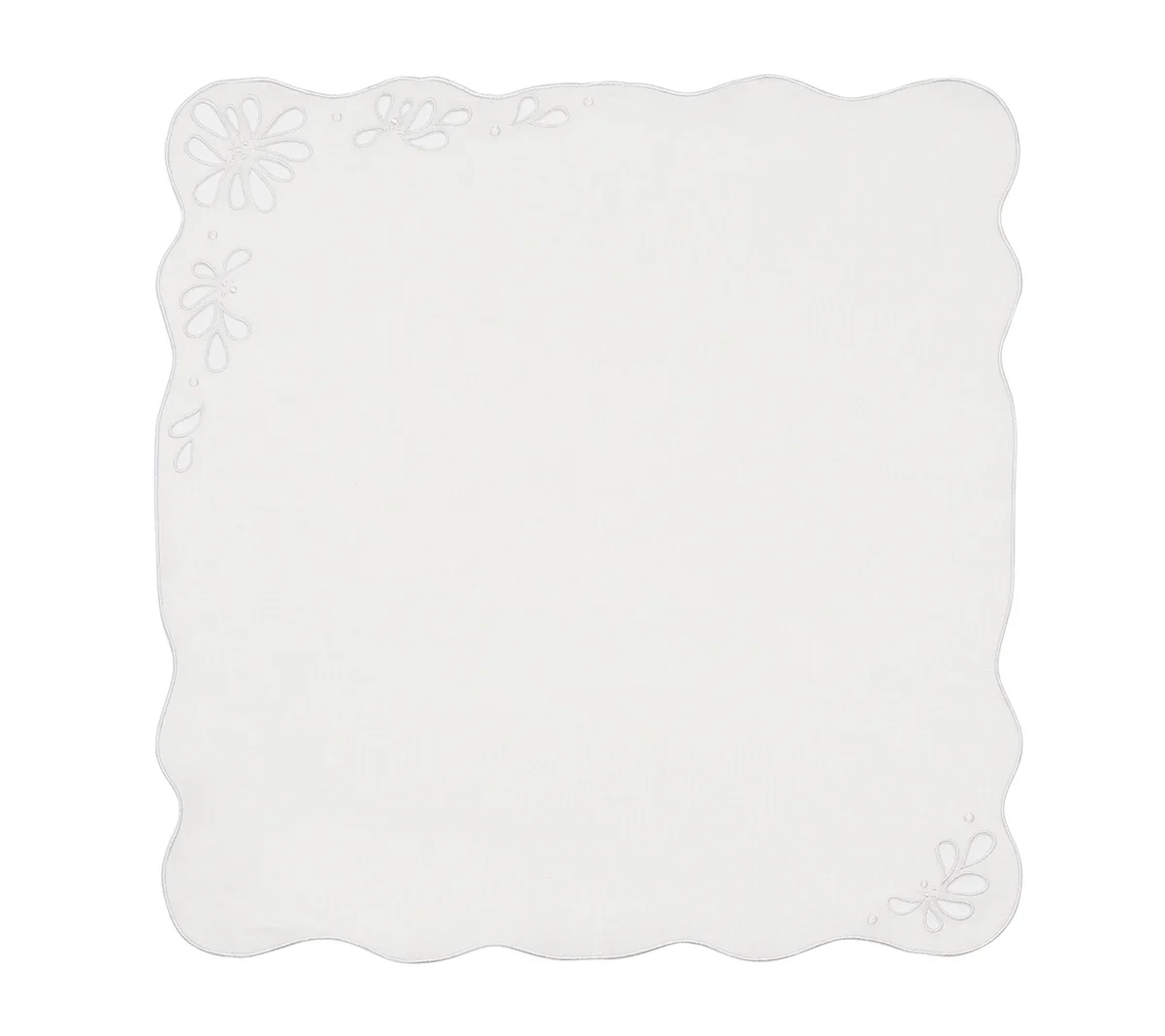 Bloom White Napkin Set - Image 2