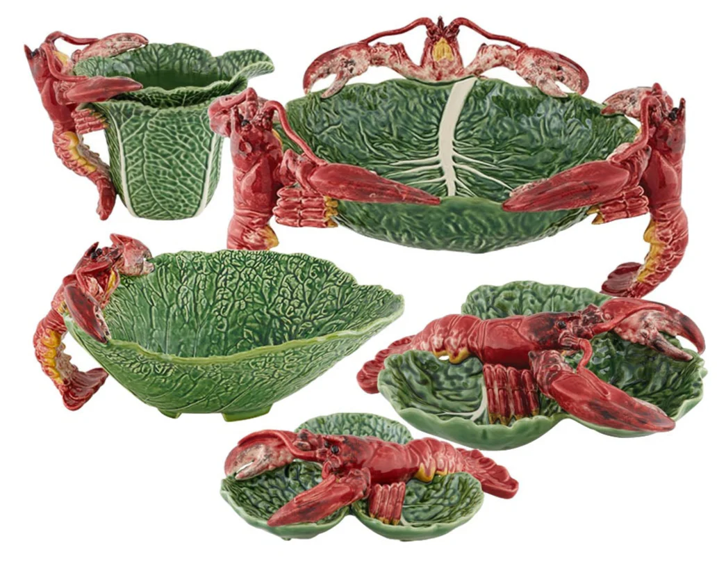 Cabbage with Lobsters Serveware Collection
