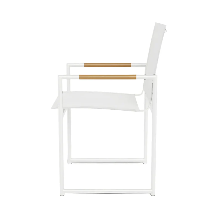 Breeze Dining Chair in White Panama Blanco - Image 4