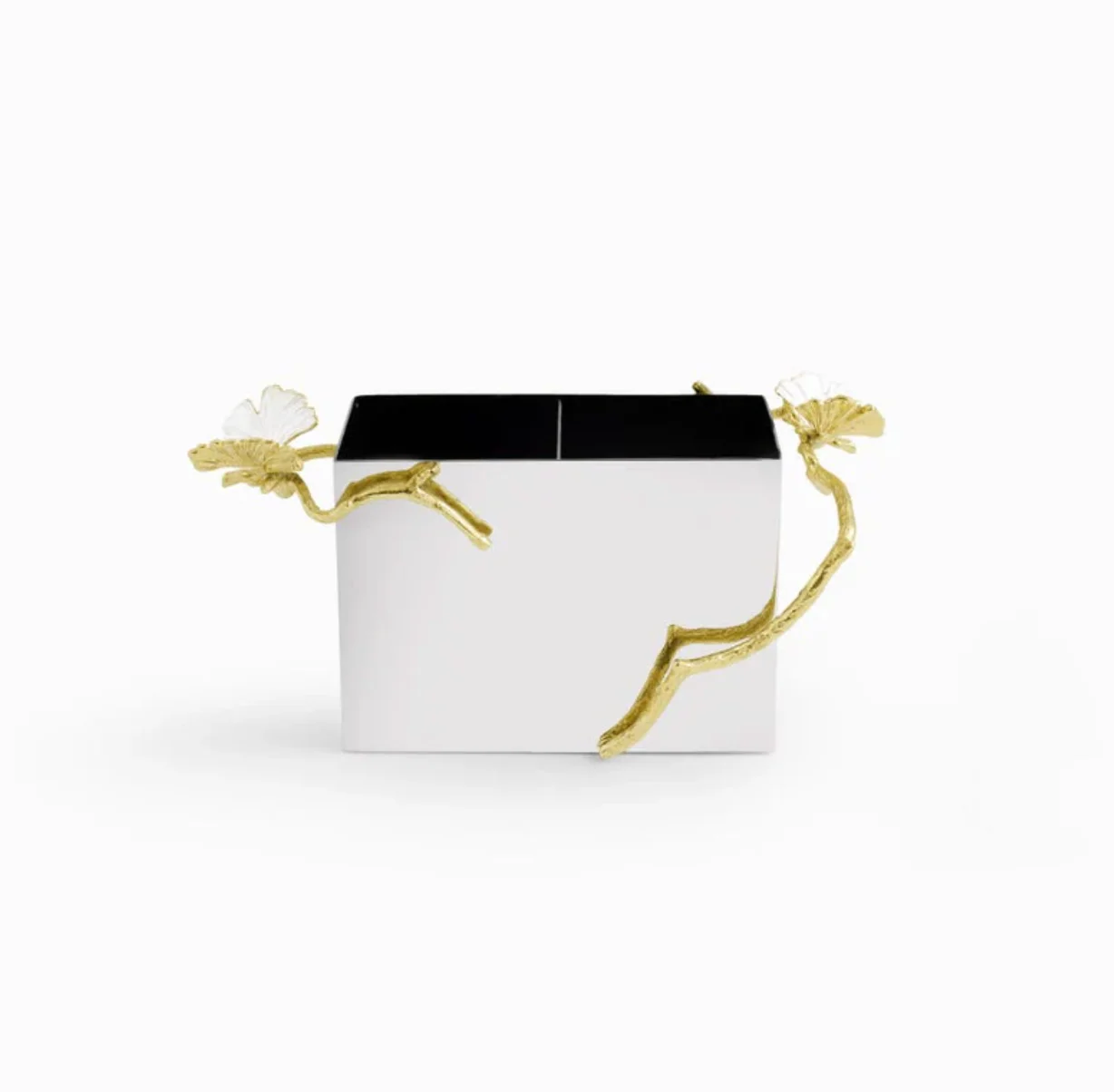 Butterfly Gingko Gold Cutlery Holder