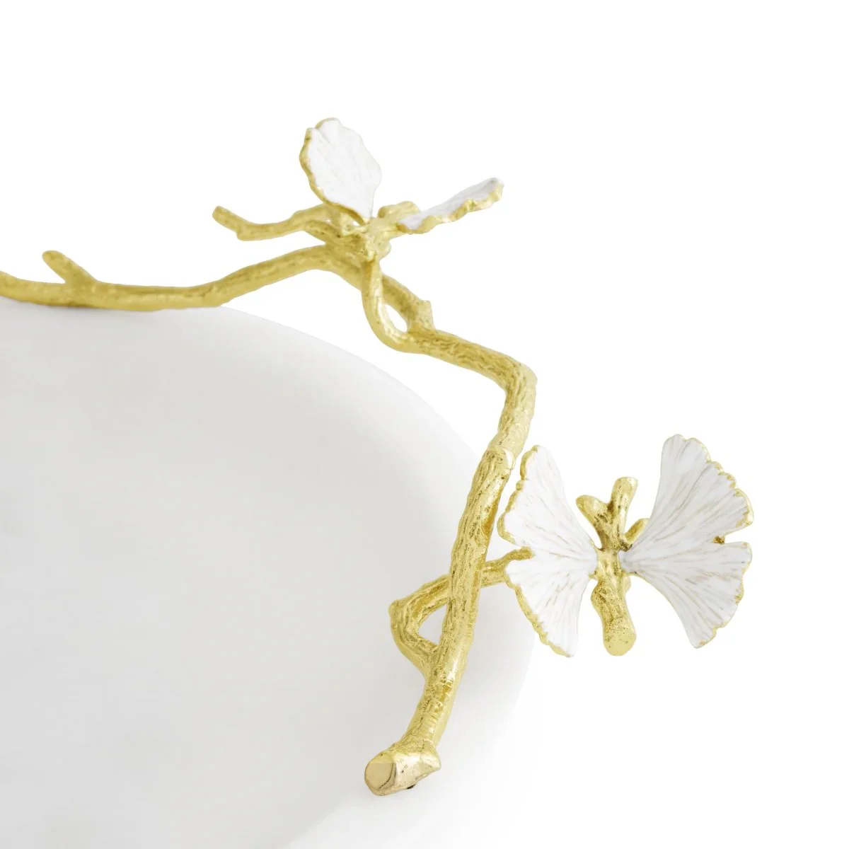 Butterfly Ginkgo Gold Trinket Dish - Image 2