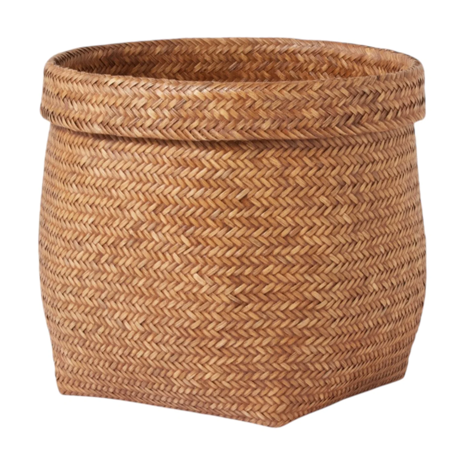 Caelan Round Woven Basket, Large - Image 2