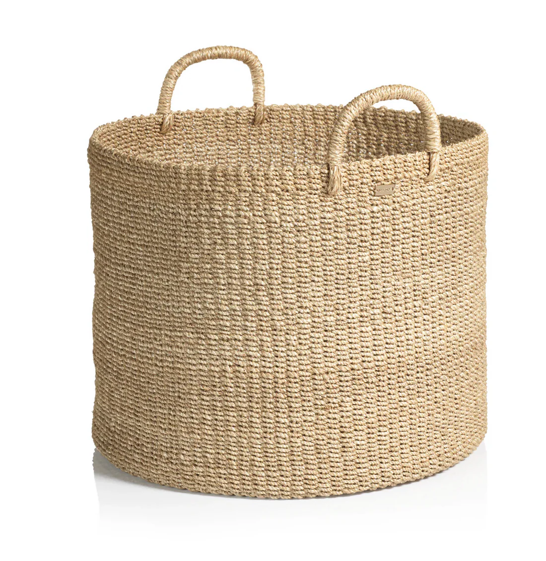 Camille Round Abaca Basket Hamper