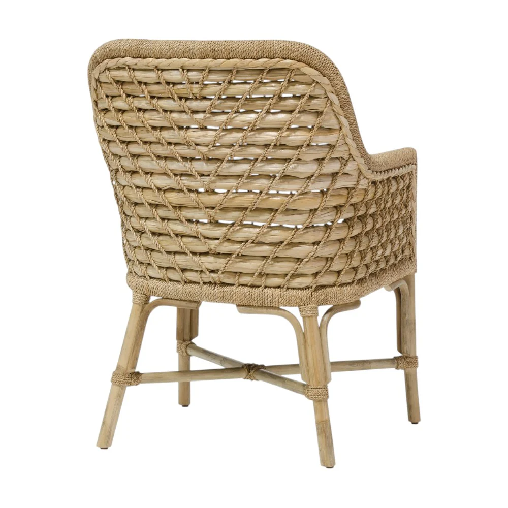 Capitola Outdoor Arm Chair in Nit Witty Sea Salt - Image 2