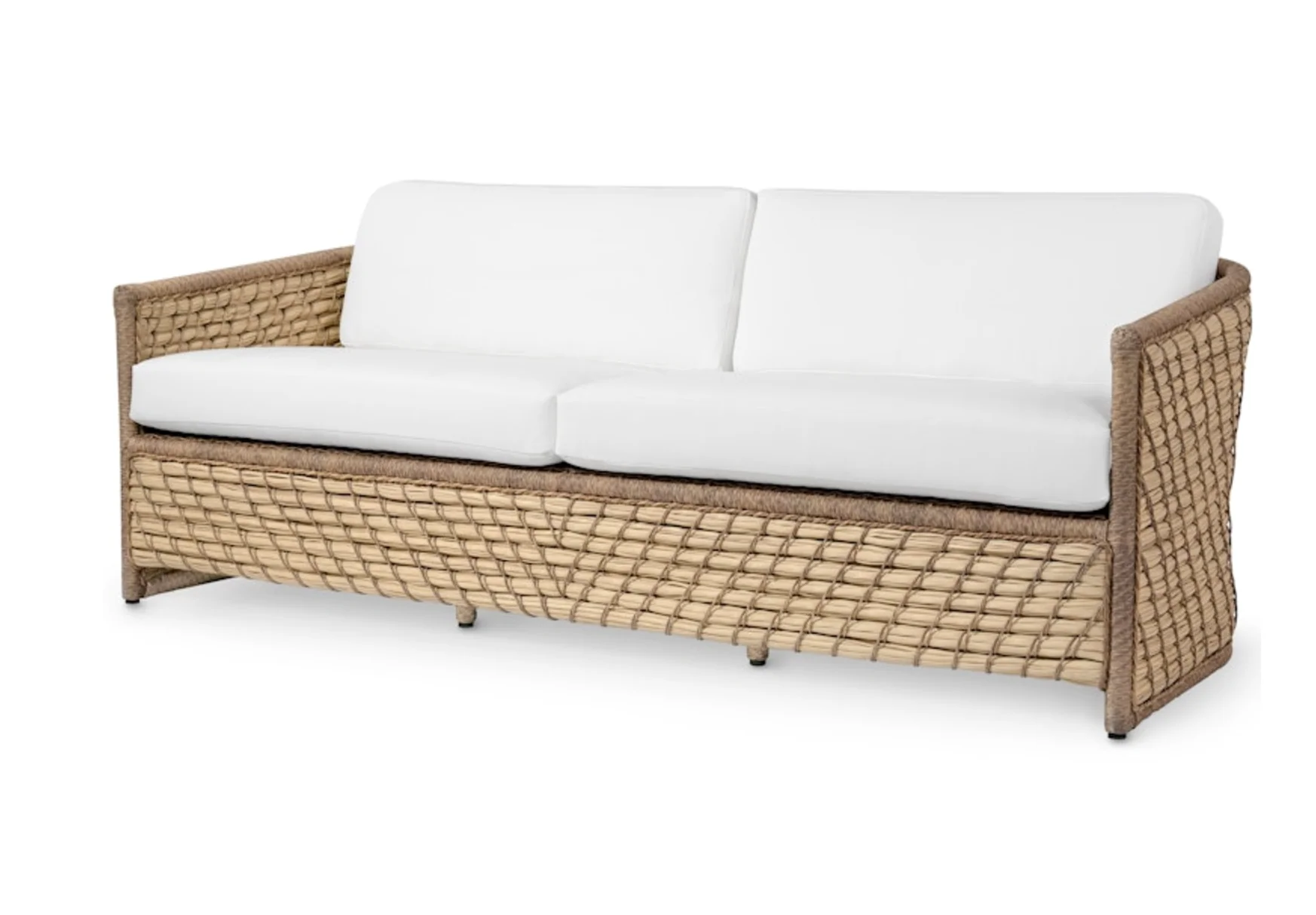 Capitola Outdoor Sofa in Nit Witty Sea Salt