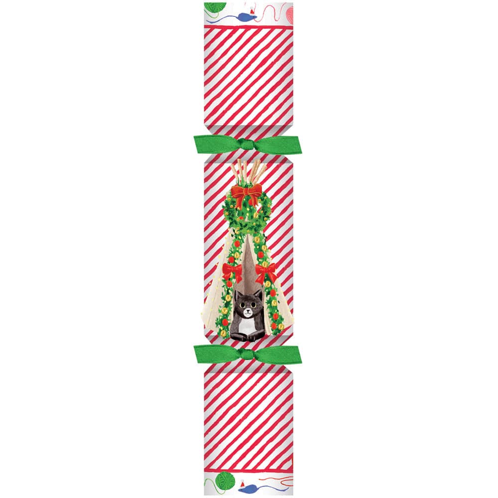 Cat Christmas Teepee Pet Cracker