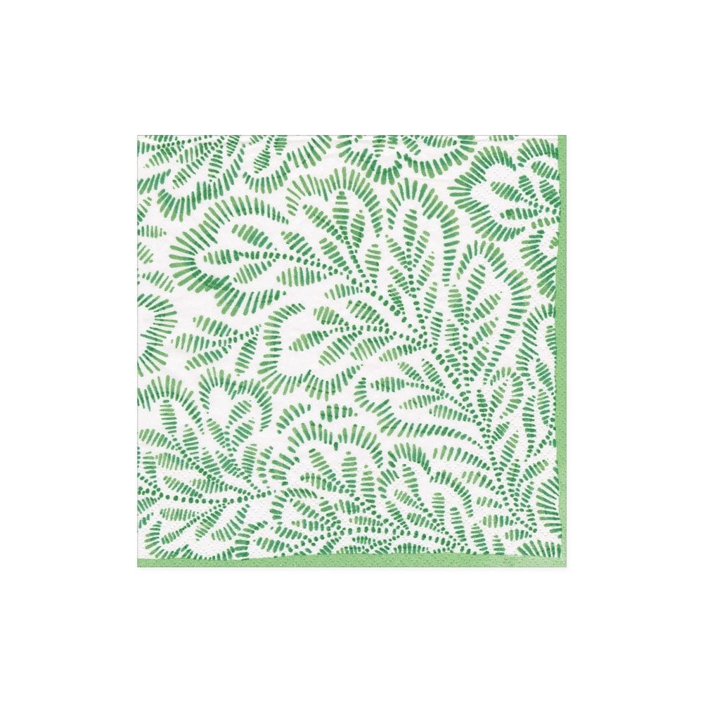 Block Print Leaves Napkin Collection - Image 2