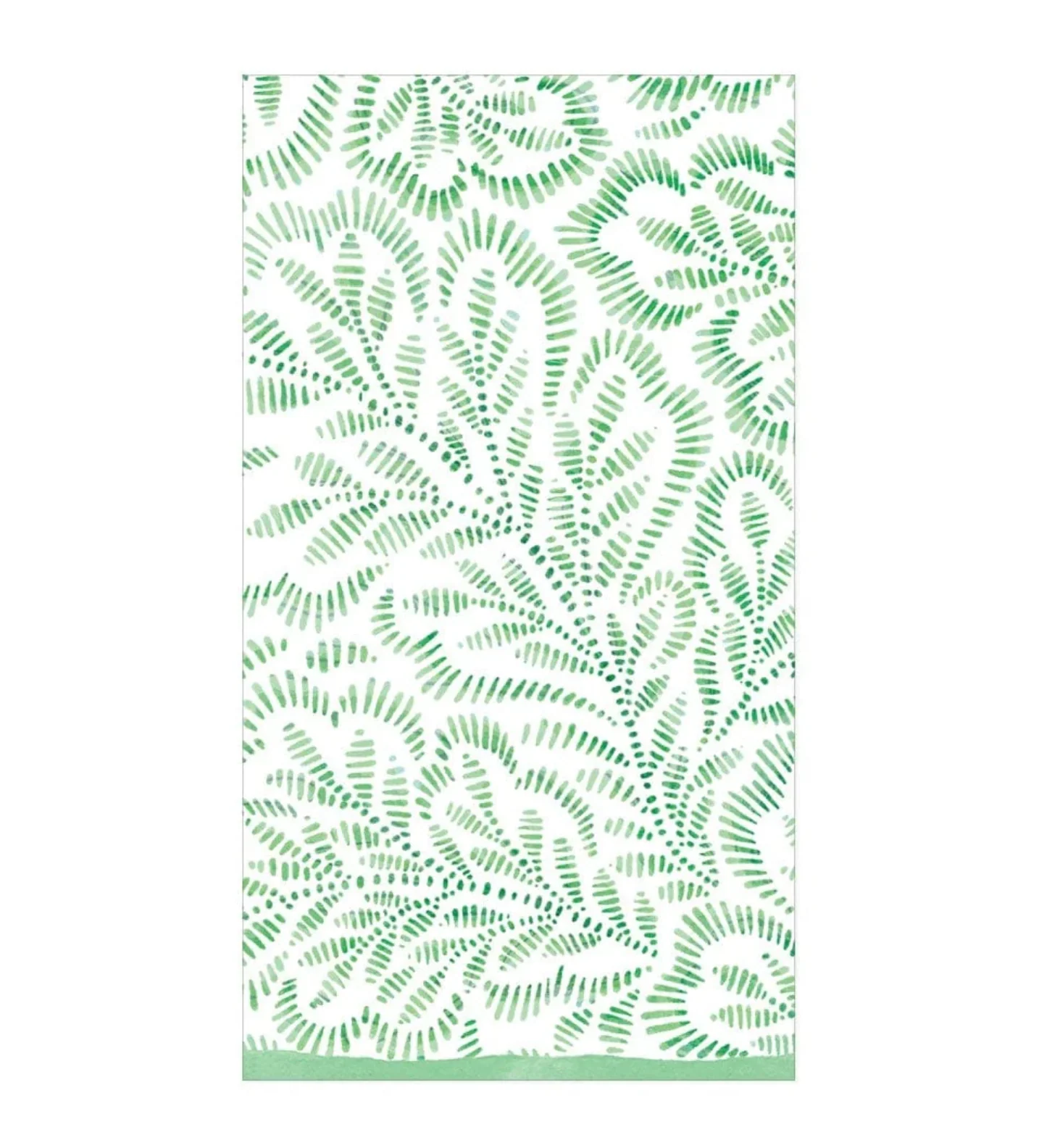 Block Print Leaves Napkin Collection - Image 3