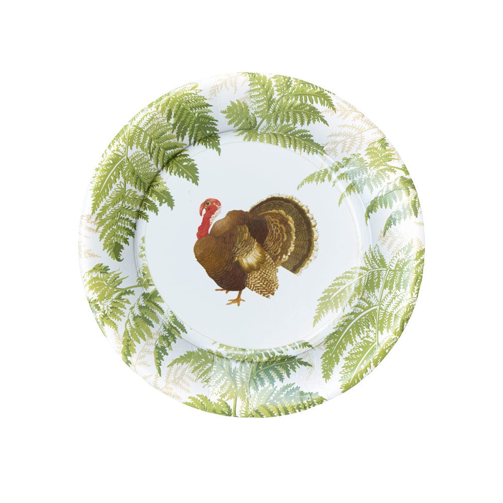 Turkey Among Ferns Napkin and Partyware Collection - Image 3
