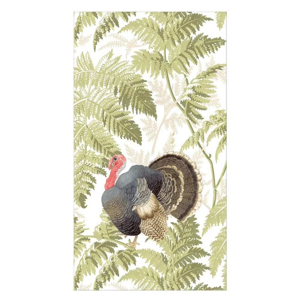 Turkey Among Ferns Napkin and Partyware Collection - Image 8