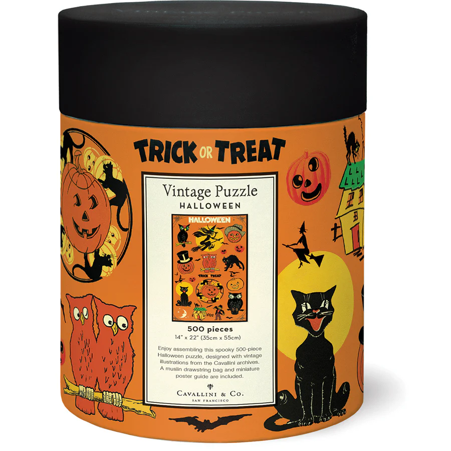 Halloween Vintage 500 Piece Puzzle - Image 2